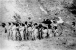 Femmes et enfants juifs fusillés à Mizocz, en Volhynie. (AIPN)